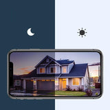 Cámara De Vigilancia Arenti Power1 2k Visión Noctura Color Wifi Negro