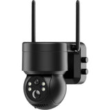 Cámara De Vigilancia Inteligente 360° Con Estación De Carga Solar, Wifi 2,4 Ghz, Cámara Wlan De 2 K, 4mp, Detección De Movimiento Pir, Audio De 2 Vías, Funciona Con Alexa Google Smartlife 355°/140°