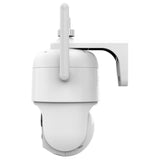 Cámara De Vigilancia Ip Escam G24 3m Wifi Panel Solar Blanco