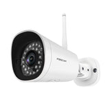 Cámara De Vigilancia Para Exteriores Foscam G4p, Negra [4 Mp Super Hd, Wlan, 1x Lan, Audio De Dos Vías, 20m Nac