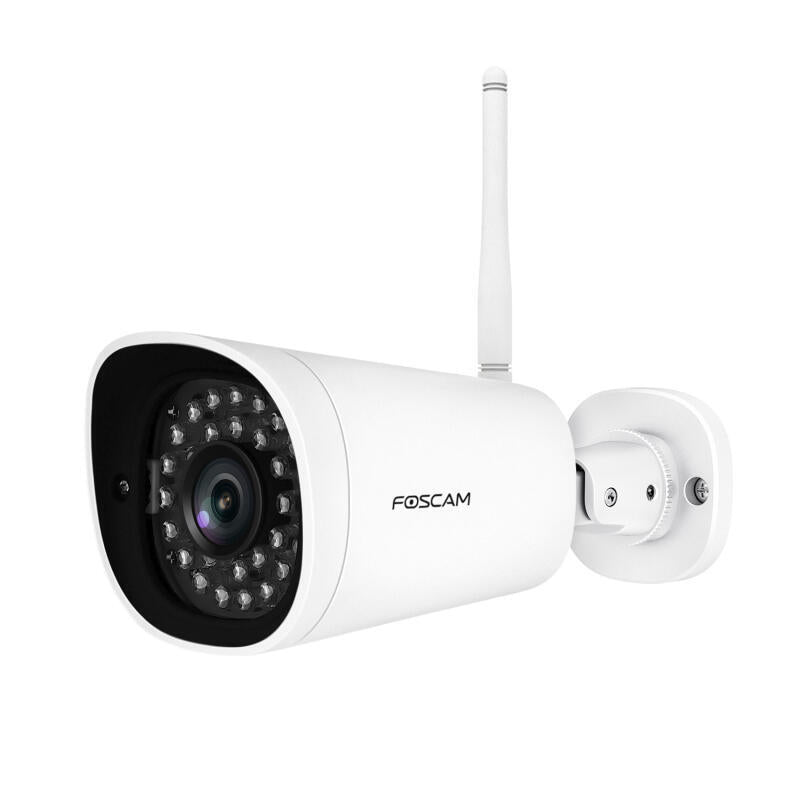 Cámara De Vigilancia Para Exteriores Foscam G4p, Negra [4 Mp Super Hd, Wlan, 1x Lan, Audio De Dos Vías, 20m Nac