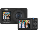 Cámara Digital Deportiva Sunstech Dcam4825 48mp Zoom Óptico 18x Negra