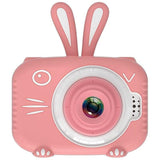 Cámara Digital Para Niños K3 Diseño Conejo Rosa