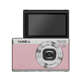 Cámara Digital Yashica Tank Malvavisco Compacta Rosa