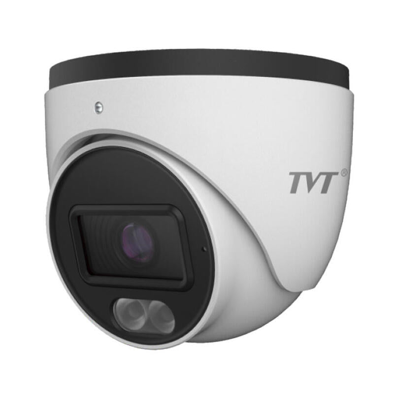 Cámara Domo 5mp 4en1 2.8mm Ip67 Led Luz Blanca 30 Audio Mic