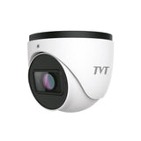 Cámara Domo Ip Tvt Lente Varifocal 2.8-12mm 4mp Mic Ir50 Ir67 Sd Card Wdr120 Poe
