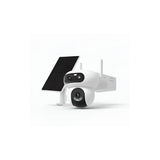 Cámara Ezviz Wifi& 4g Dual Lens Hb90 A Batería Rotativa 4mp+4mp Panel Solar Kit
