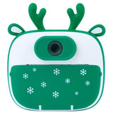 Cámara Instantánea Para Niños Con Impresión K13 Diseño Reno Verde