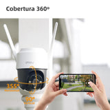 Camara Ip Wifi Imou Bullet Cruiser 4mp 4mp/Wifi+Ethernet/Audio Bidireccional/H265 Ipc-S42fp-0360b-Imou