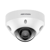 Cámara Minidomo Ip 8mp 2.8mm 0.003lux Acusense Wdr120 Ip67 Ik10 Ir30 Hikvision
