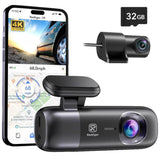 Redtiger F9 4k Wifi - Dash Cam Con Cámara Trasera
