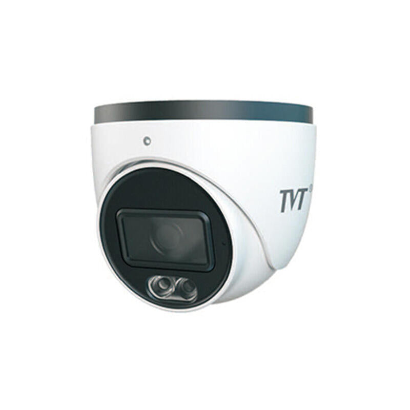Cámara Turret 4en1 2mp Iluminación Dual Ir Luz Blanca Mic Ip67