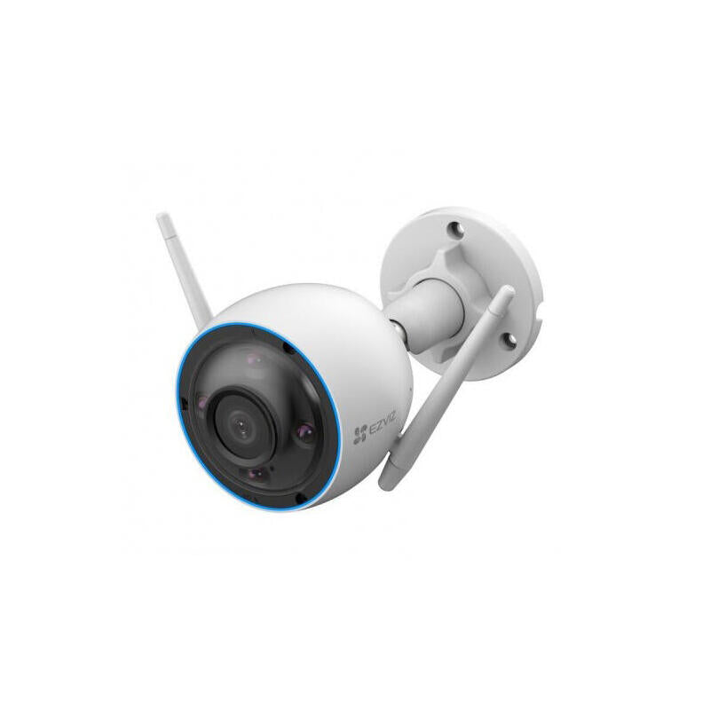 Cámara Wifi Smart Home 2k 2.8mm Sirena Y Luz Exterior Ip67 Ezviz