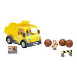 Camion Volquete + Figuras Bluey