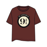 Camiseta Anden 9 3/4 Harry Potter Adulto Talla L