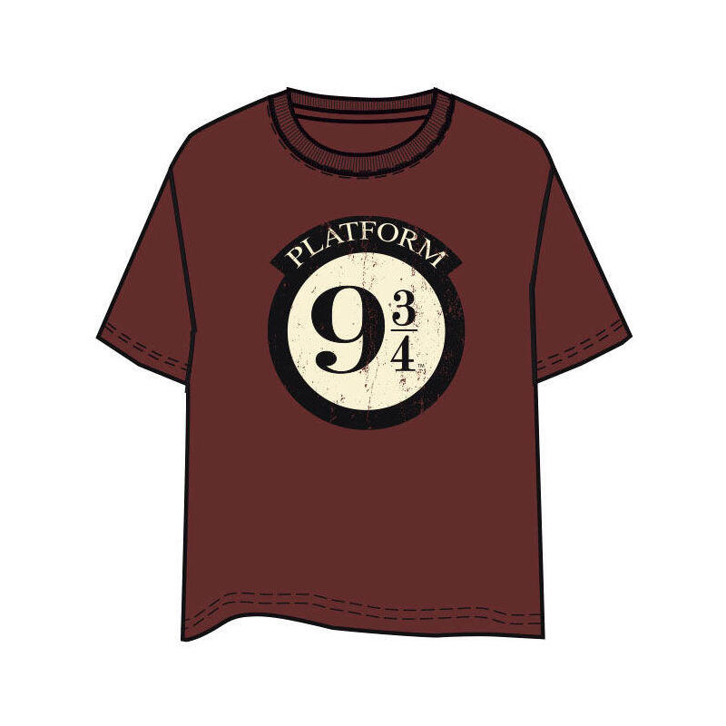 Camiseta Anden 9 3/4 Harry Potter Adulto Talla Xl