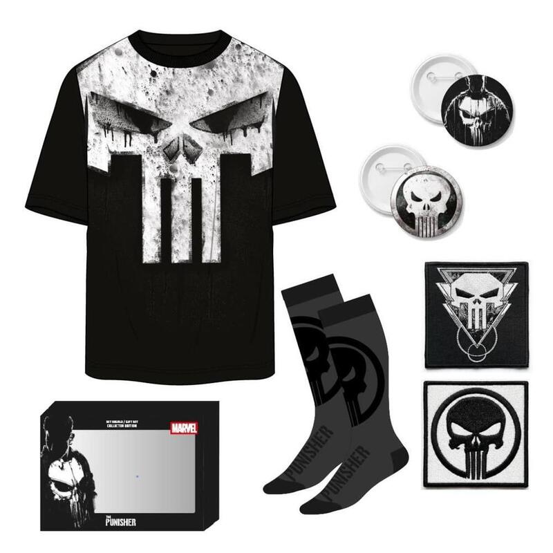 Camiseta Corta Single Jersey Set Punisher L