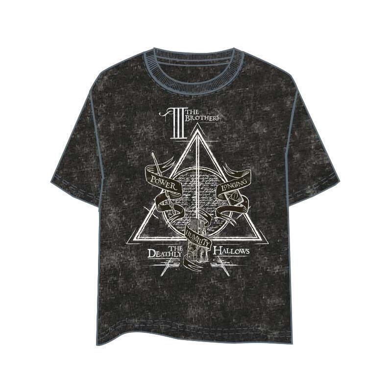 Camiseta Deathly Hallows Harry Potter Adulto Talla M
