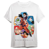 Camiseta Friends Dragon Ball Z Adulto Talla S
