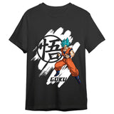 Camiseta Goku Super Saiyan Blue Dragon Ball Super Adulto Talla 2xl
