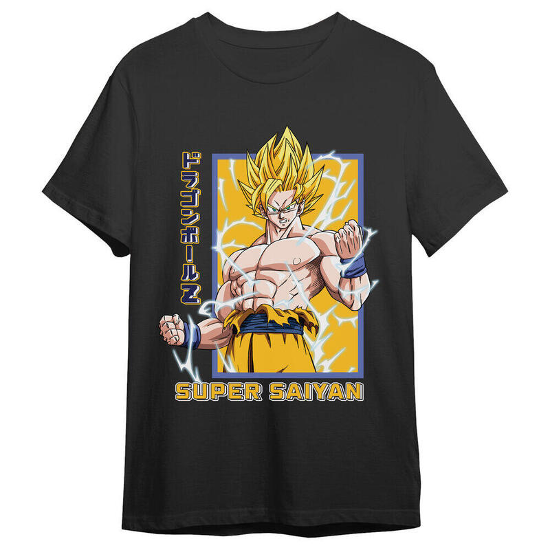Camiseta Goku Super Saiyan Dragon Ball Z Adulto Talla M