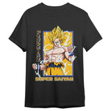 Camiseta Goku Super Saiyan Dragon Ball Z Adulto Talla M