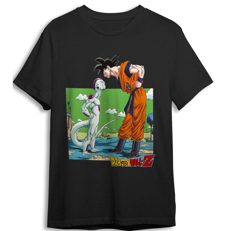 Camiseta Goku Vs Frieza Dragon Ball Z Adulto Talla M