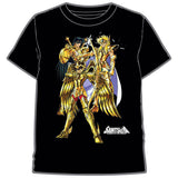 Camiseta Gold Saint Seiya Adulto Talla L
