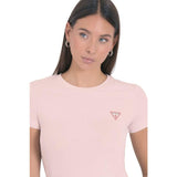 Camiseta Guess Para Mujer Rosa Talla L  - W2yi44j1314-G4q4 Rosa