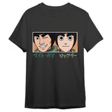 Camiseta Guy Sensei & Rock Lee Eyes Naruto Shippuden Adulto Talla 2xl