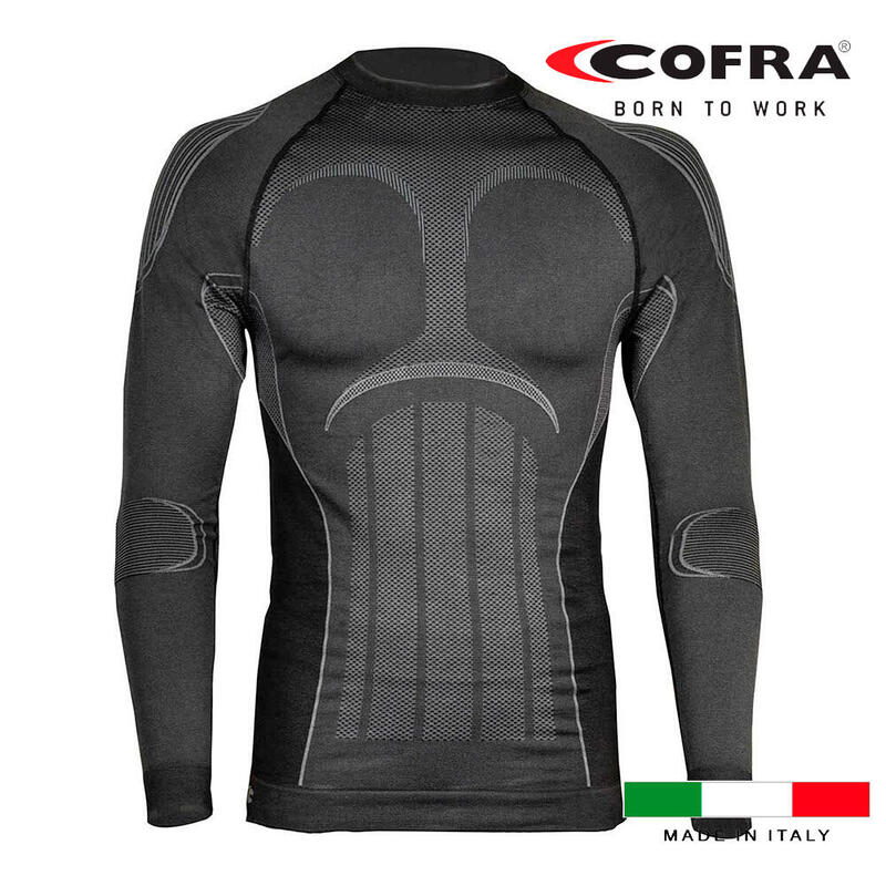 Camiseta Interior Térmica Bryne Antracita Cofra Talla M