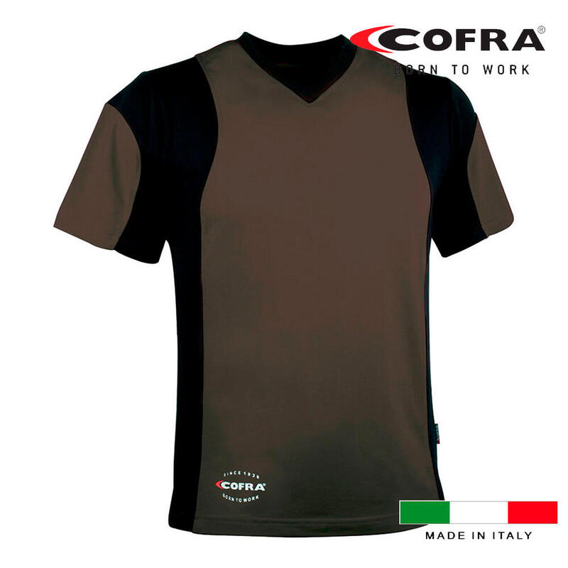 Camiseta Java Fango/Negro Cofra Talla L