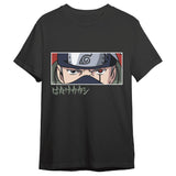 Camiseta Kakashi Eyes Naruto Shippuden Adulto Talla L