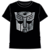 Camiseta Logo Transformers Adulto Talla S