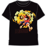 Camiseta Luffy Ataque One Piece Adulto Talla M