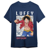 Camiseta Monkey D. Luffy Map One Piece Adulto Talla L