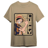Camiseta Monkey D. Luffy One Piece Adulto Talla L
