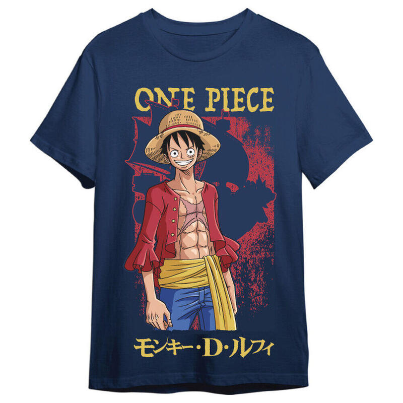 Camiseta Monkey D. Luffy One Piece Adulto Talla L