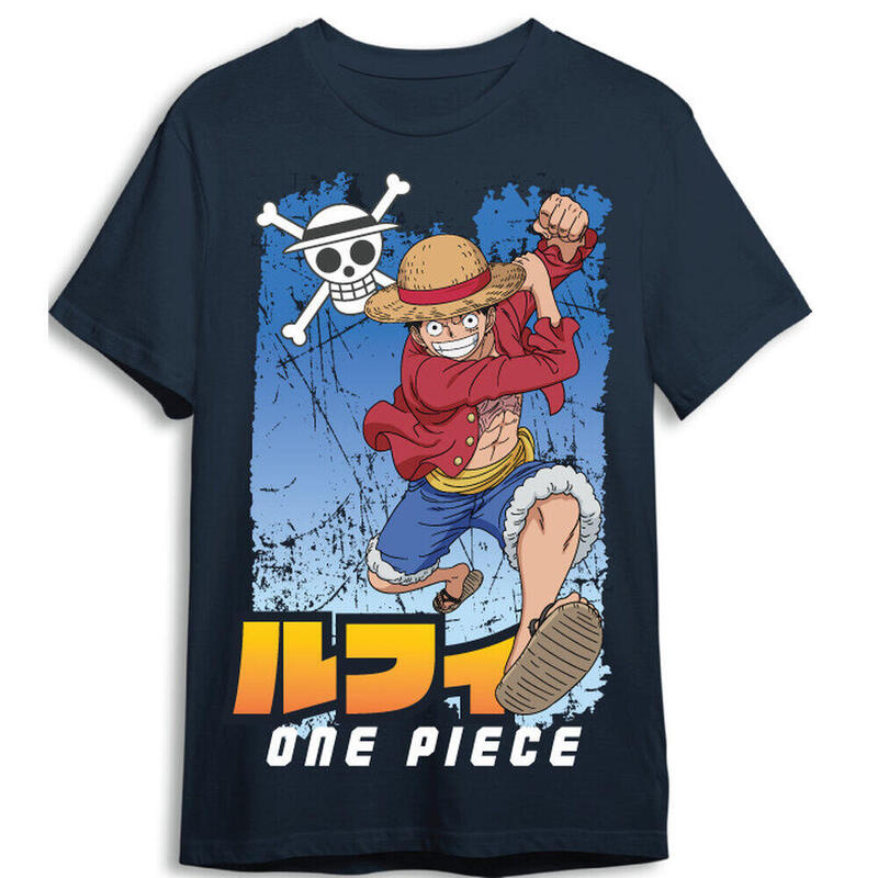 Camiseta Monkey D. Luffy One Piece Adulto Talla S