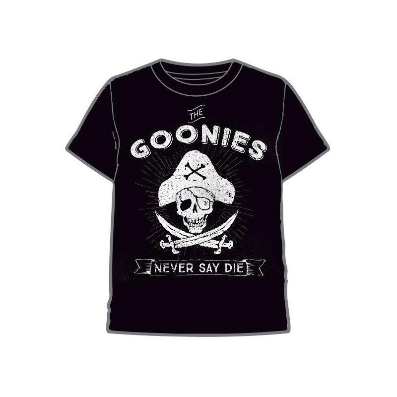 Camiseta Never Say Die The Goonies Adulto Talla L
