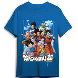 Camiseta Personajes Dragon Ball Super Adulto Talla Xl