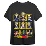 Camiseta Personajes Dragon Ball Z Adulto Talla L