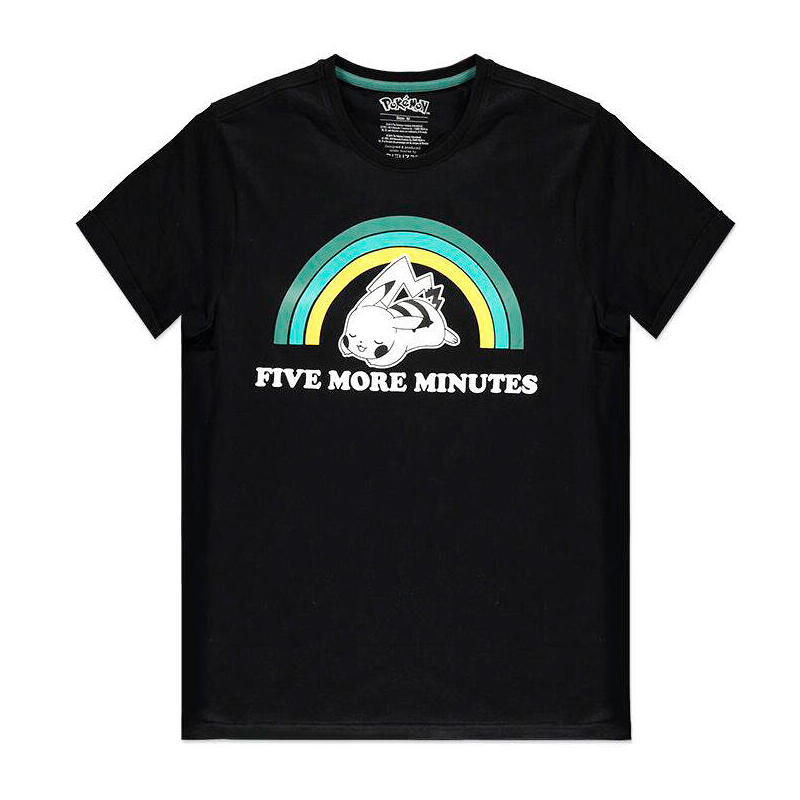 Camiseta Pikachu Minutes Pokemon Talla M