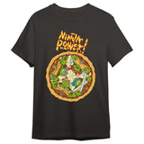 Camiseta Pizza Tortugas Ninja Adulto Talla M