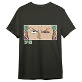 Camiseta Roronoa Zoro Eyes One Piece Adulto Talla S