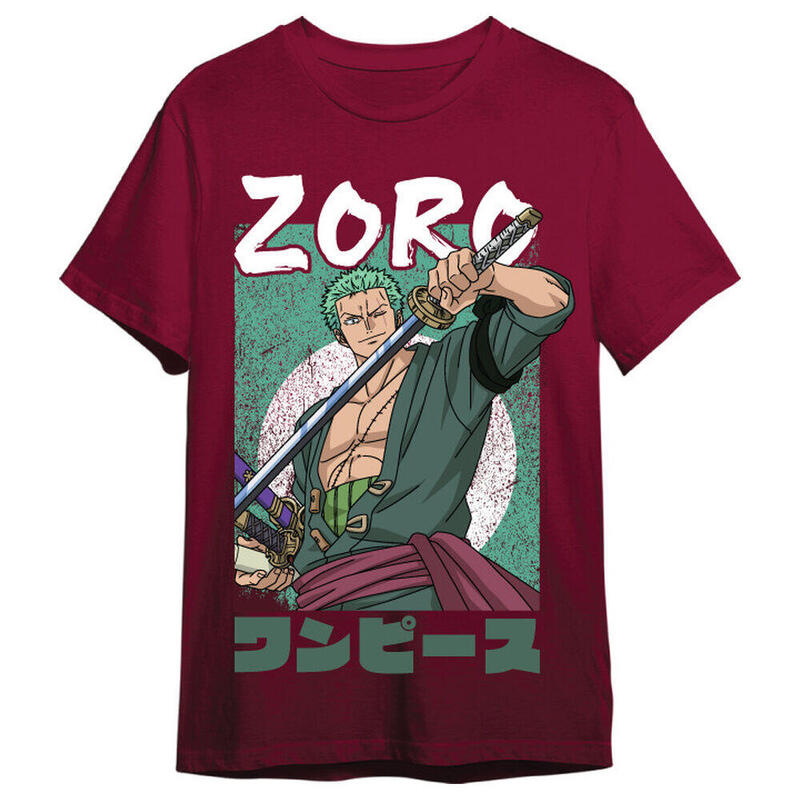 Camiseta Roronoa Zoro One Piece Adulto Talla 2xl