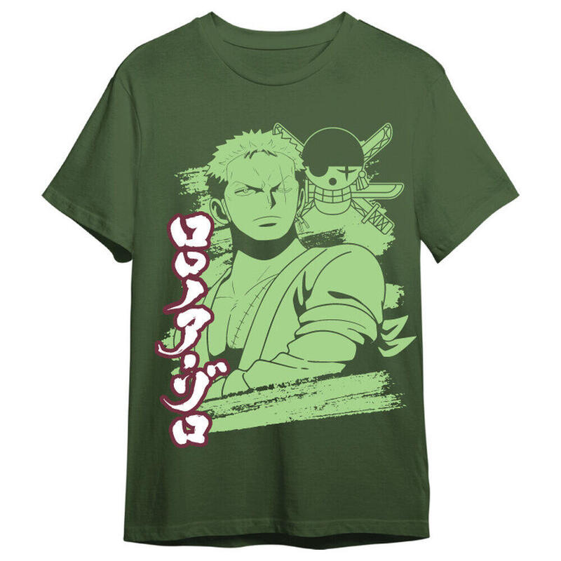 Camiseta Roronoa Zoro One Piece Adulto Talla M