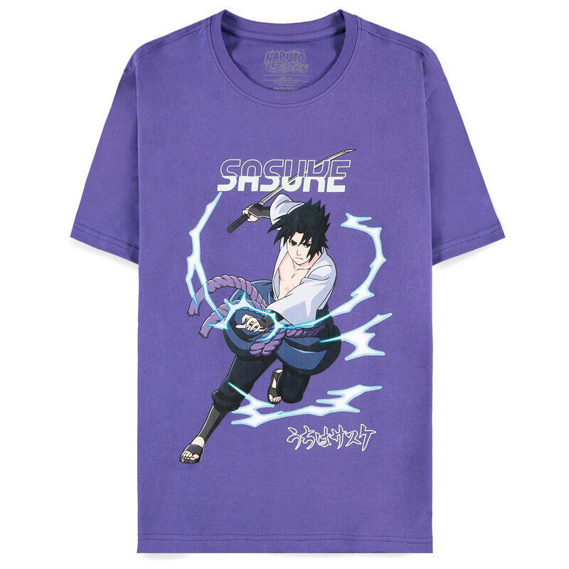 Camiseta Sasuke Naruto Shippuden Talla S