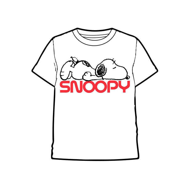 Camiseta Snoopy Adulto Talla L