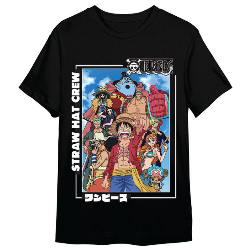 Camiseta Straw Hat Crew One Piece Adulto Talla L